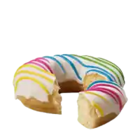 Rainbow Donut