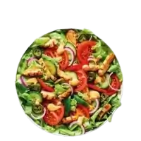 chicken fajita salat