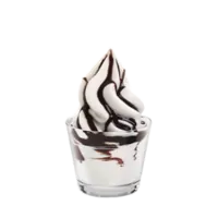 chocolate softeis