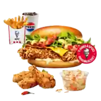 kfc cheese bacon burger