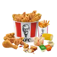 kfc family friends bucket