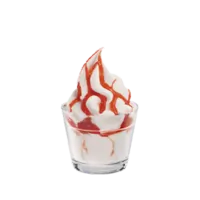 strawberry softeis