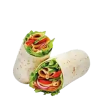 subway sliced chicken wrap