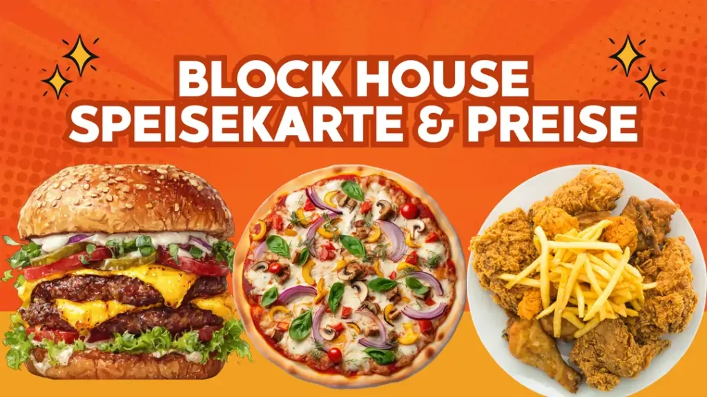Block House speisekarte & preise