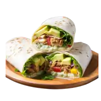 Timberjacks Avocado Ranch Burrito