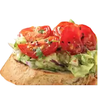 Timberjacks Avocado und geröstete Kirschtomaten