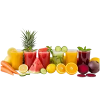 Timberjacks Frische Säfte (Apfel, Orange, Banane, Johannisbeere, Kirsche, Mango, Rhabarber)