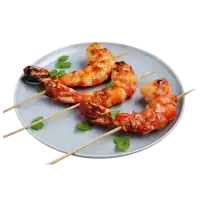 Timberjacks Gegrillte Garnelen