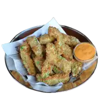 Timberjacks Panierte Avocado-Pommes