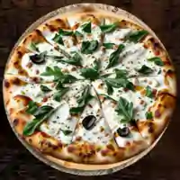 gamberetti pizza bianca